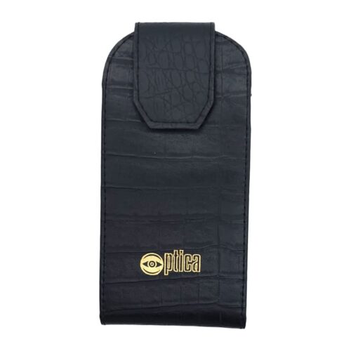 Estojo para Óculos Pele Sintética Lagarto Modelo - CLASSICO/L