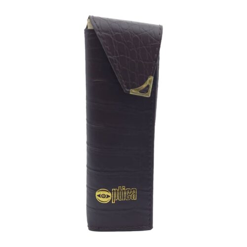 Estojo para Óculos Pele Sintética Lagarto Modelo - H240/ML/L