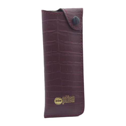 Estojo para Óculos Pele Sintética Lagarto Modelo - H250/1/L