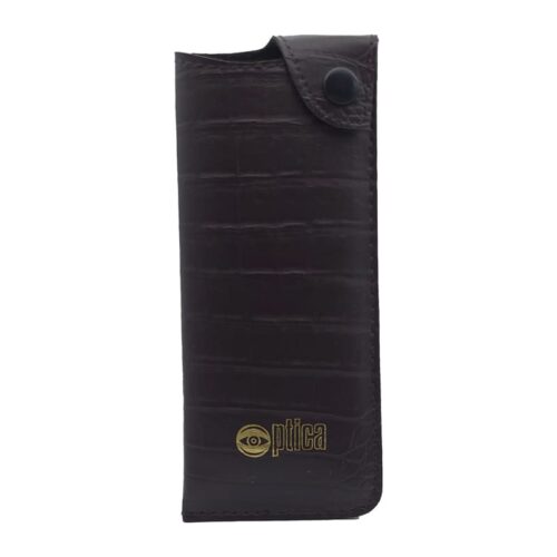 Estojo para Óculos Pele Sintética Lagarto Modelo - H250/2/L