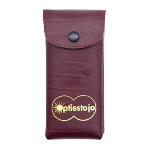 Estojo para Óculos Pele Sintética Lagarto Modelo - H800/2/L