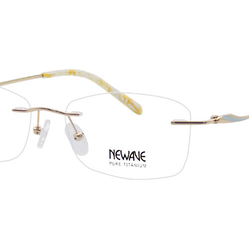 Armação para Óculos NEWAVE TITÂNIO Modelo – ST8985